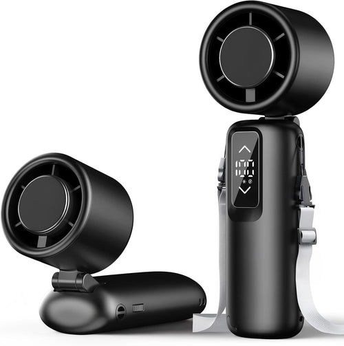 Stay Cool All Summer — 23-Hour Portable Fan with Customizable Wind Power for Indoor & Outdoor