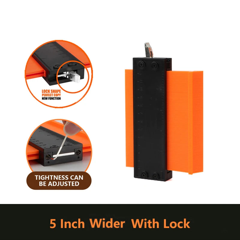 Precision Contour Gauge: Copy Any Shape, Cut Perfectly