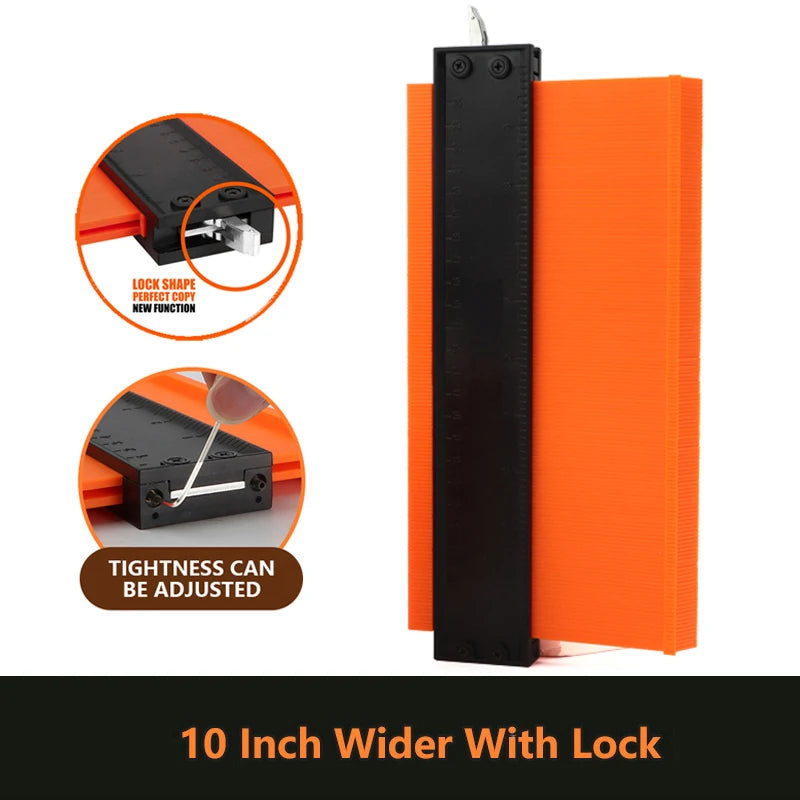 Precision Contour Gauge: Copy Any Shape, Cut Perfectly