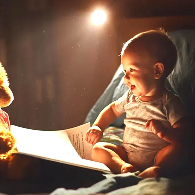 Wireless Motion-Sensor Night Light — USB Rechargeable for Any Dark Space